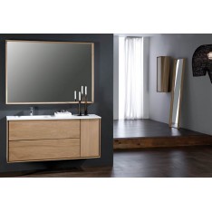 Miroir horizontal PRENN en bois massif